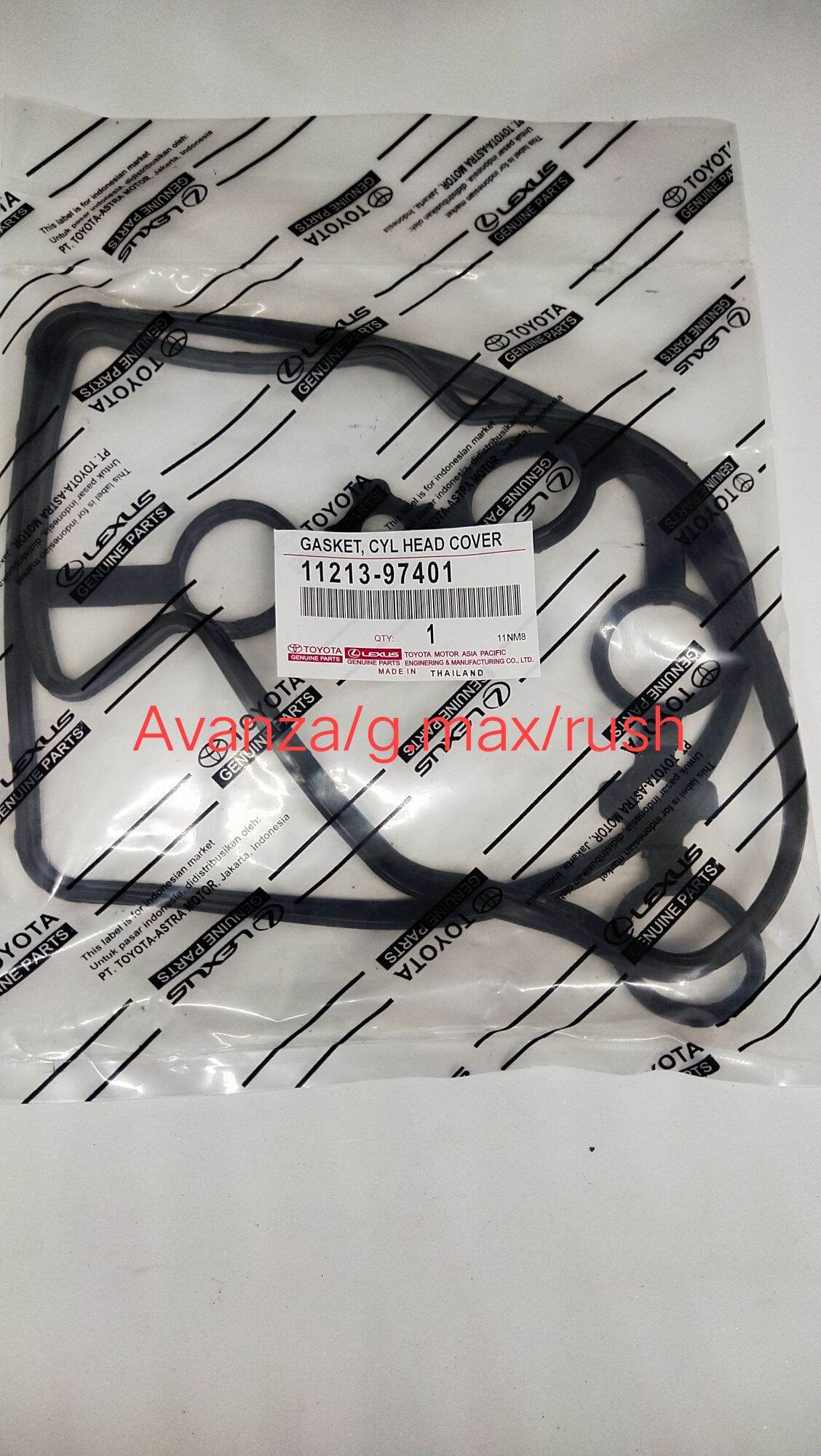 PACKING TUTUP KLEP AVANZA G.MAX XENIA RUSH TERIOS 1,3CC 1,5CC Harga 25,000 rupiah*Gratis Ongkir