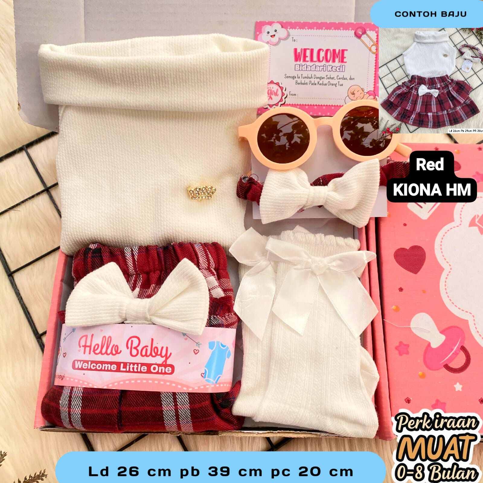 Kado lahiran bayi paket hadiah bayi perempuan hampers baby newborn
