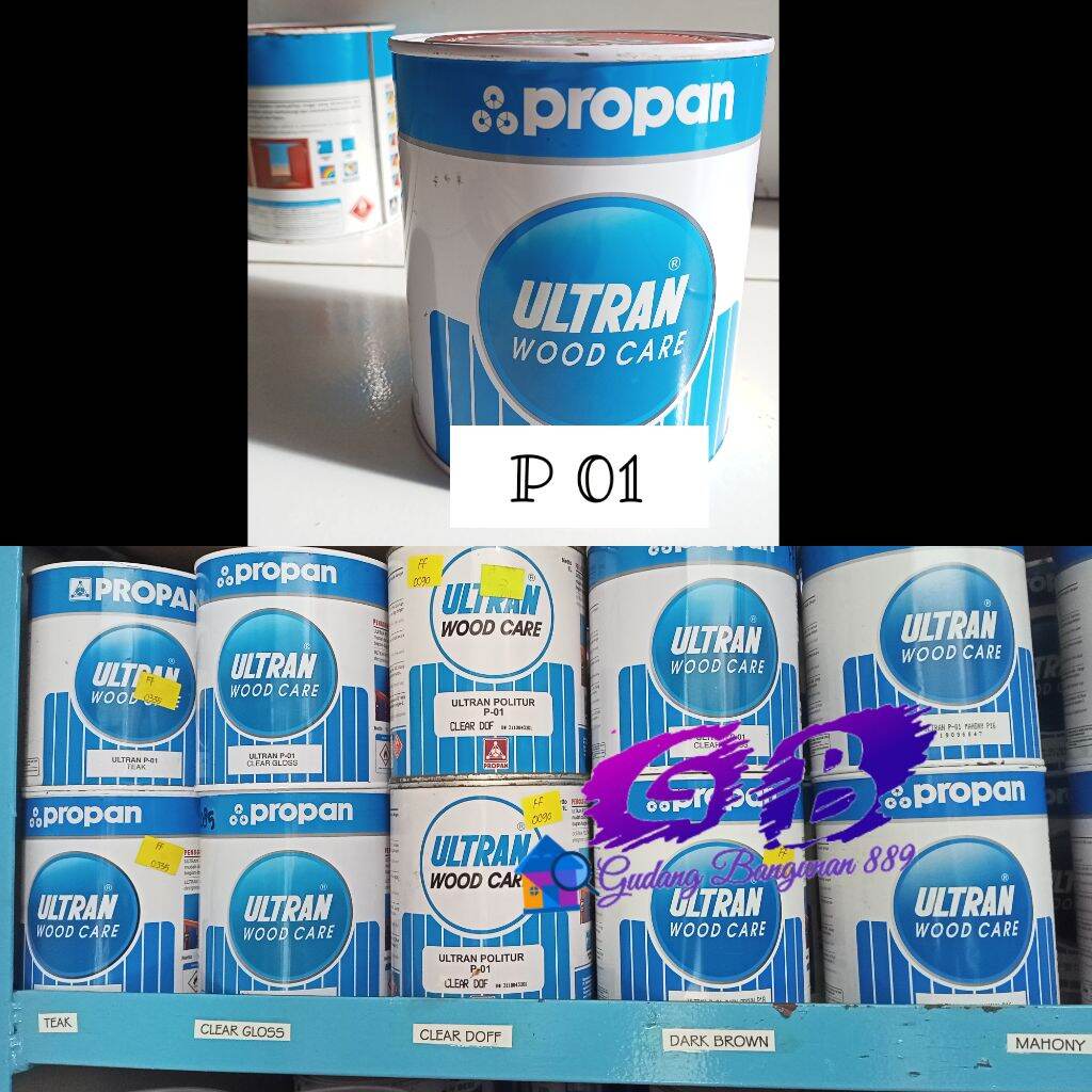 Ultran Politur P 01 Brown Ar 1 Liter Lazada Indonesia 5892