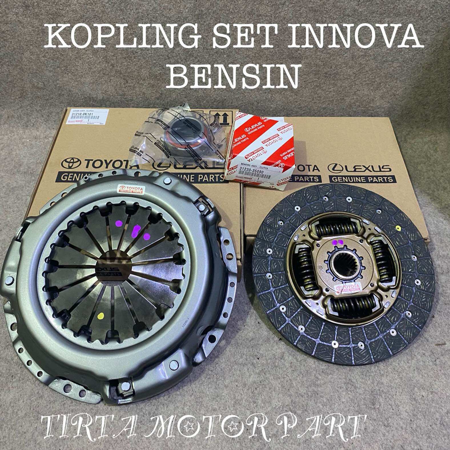 Complete Set of Toyota Innova Petrol Clutch Pads Harga 850,000 rupiah*Gratis Ongkir