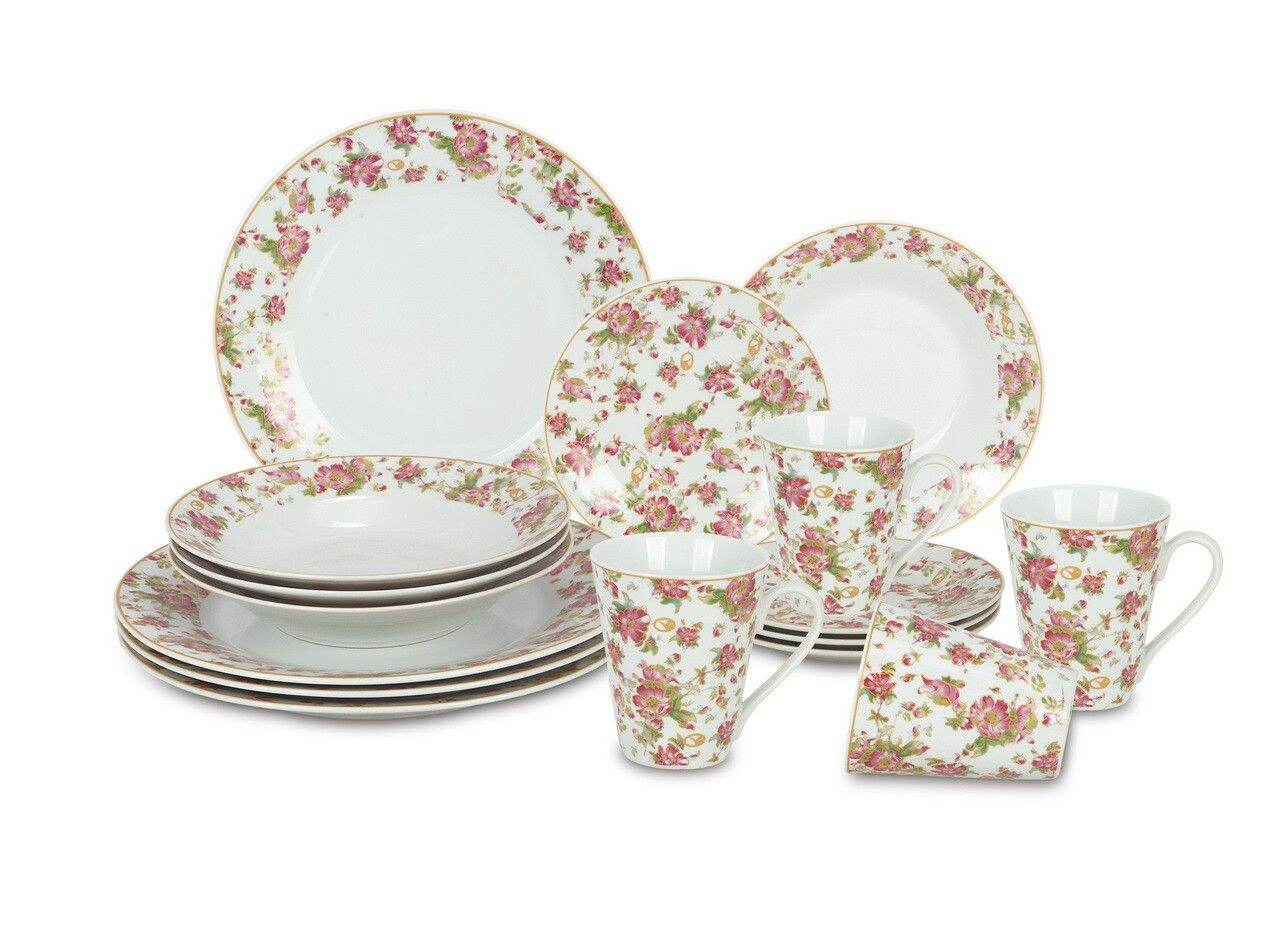 Vicenza Dinner Set Perlengkapan Makan DA16 (BISA PILIH MOTIF) | Lazada ...