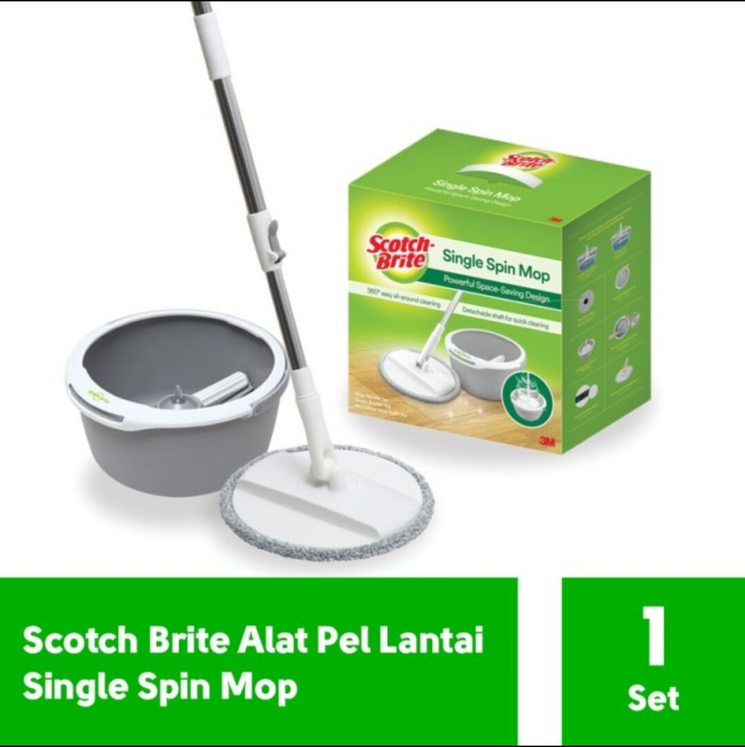 Scotch Brite M Alat Pel Single Spin Mob Lazada Indonesia