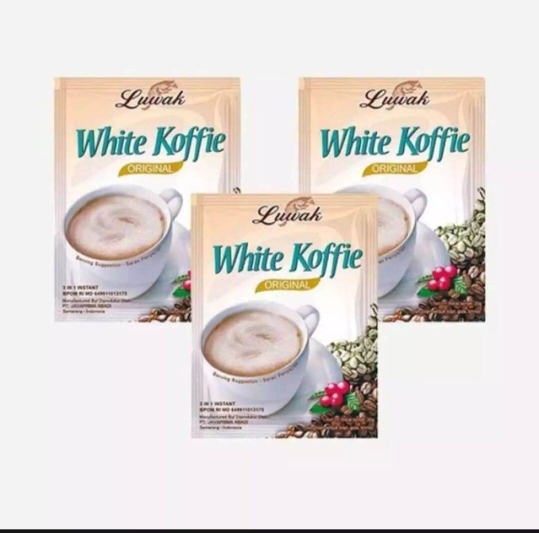 Kopi Luwak White Coffe isi 10 bungkus