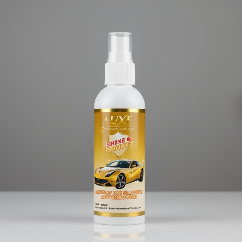 Luxe Shine & Protect-car motorcycle body gloss & protector | ultimate gloss | 100ml Harga 18,000 rupiah*Gratis Ongkir