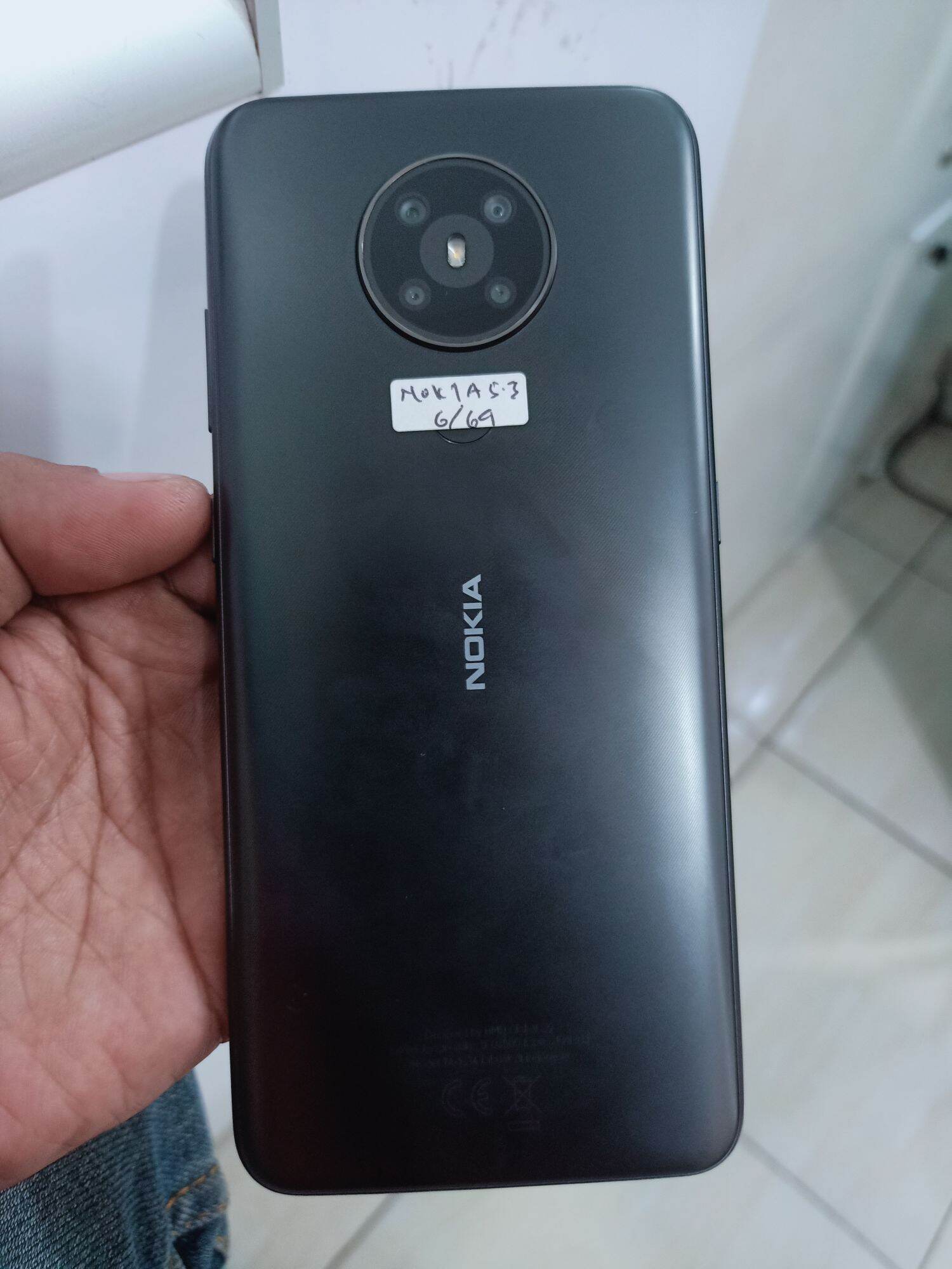 second Nokia 5.3 6/64 normal lengkap Harga 1,700,000 rupiah*Gratis Ongkir