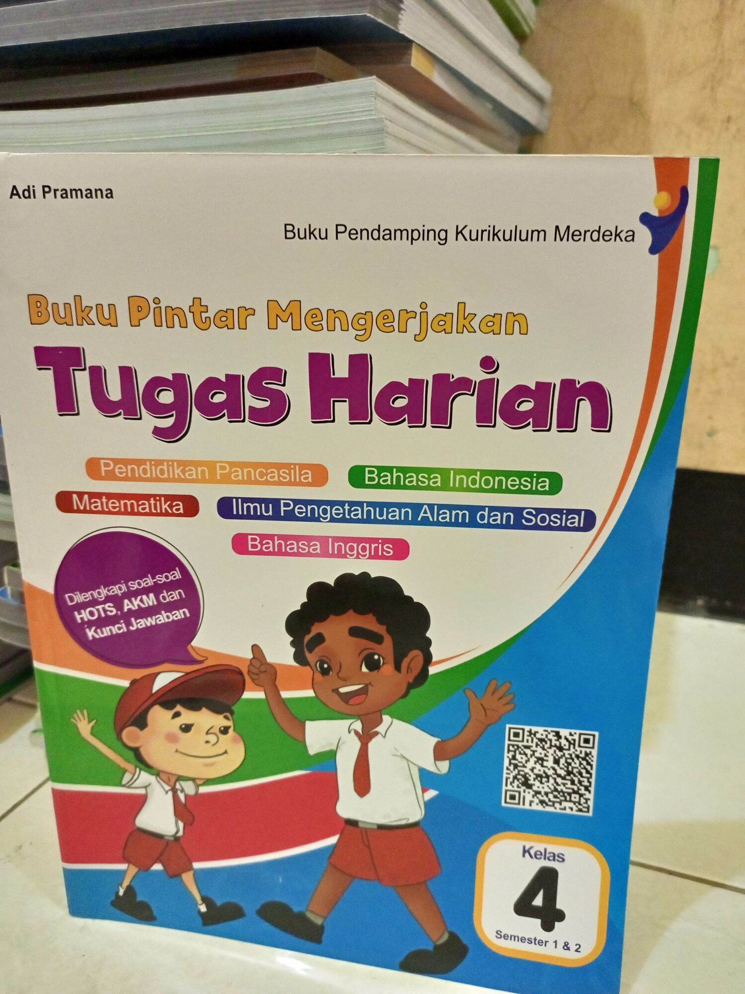 Buku Pintar Mengerjakan Tugas Harian Kelas 4 SMT 1&2 K Merdeka | Lazada ...