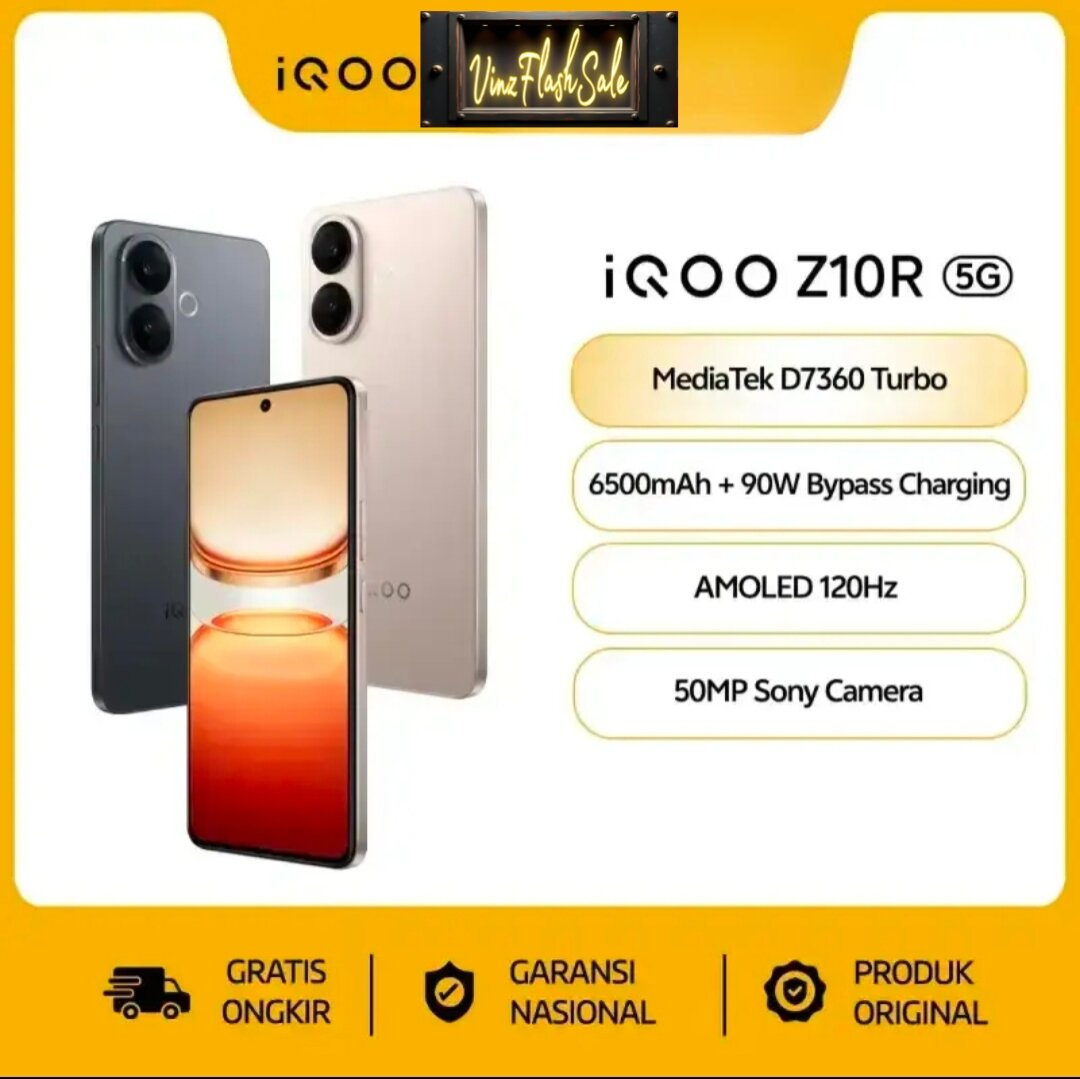 Iqoo z10r new official seal Giá 3,897,000 Đồng*Miễn phí vận chuyển