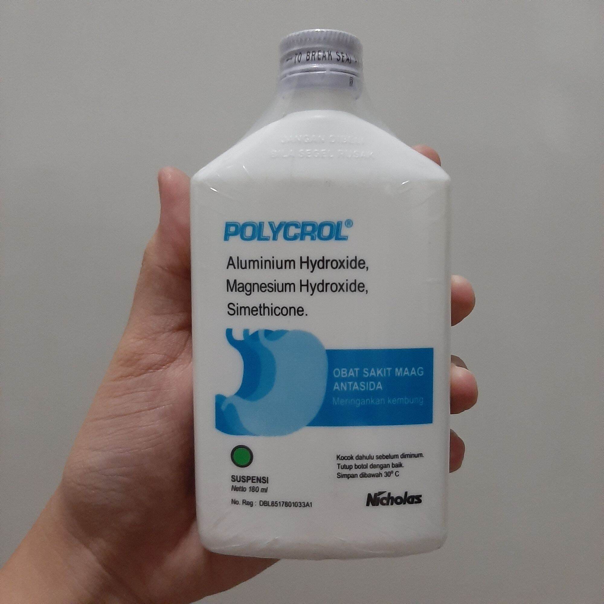 Polycrol Syrup 180ml Ampuh Mengatasi Gerd Lazada Indonesia