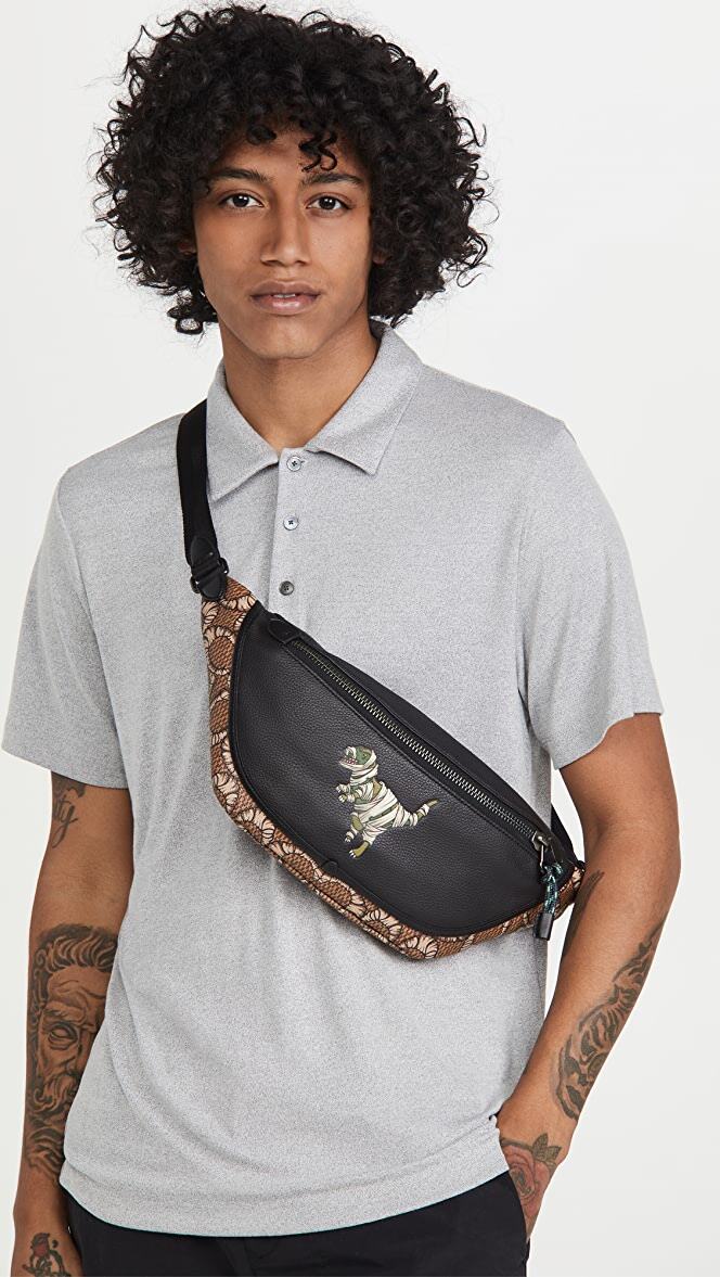 michael b jordan coach belt bag