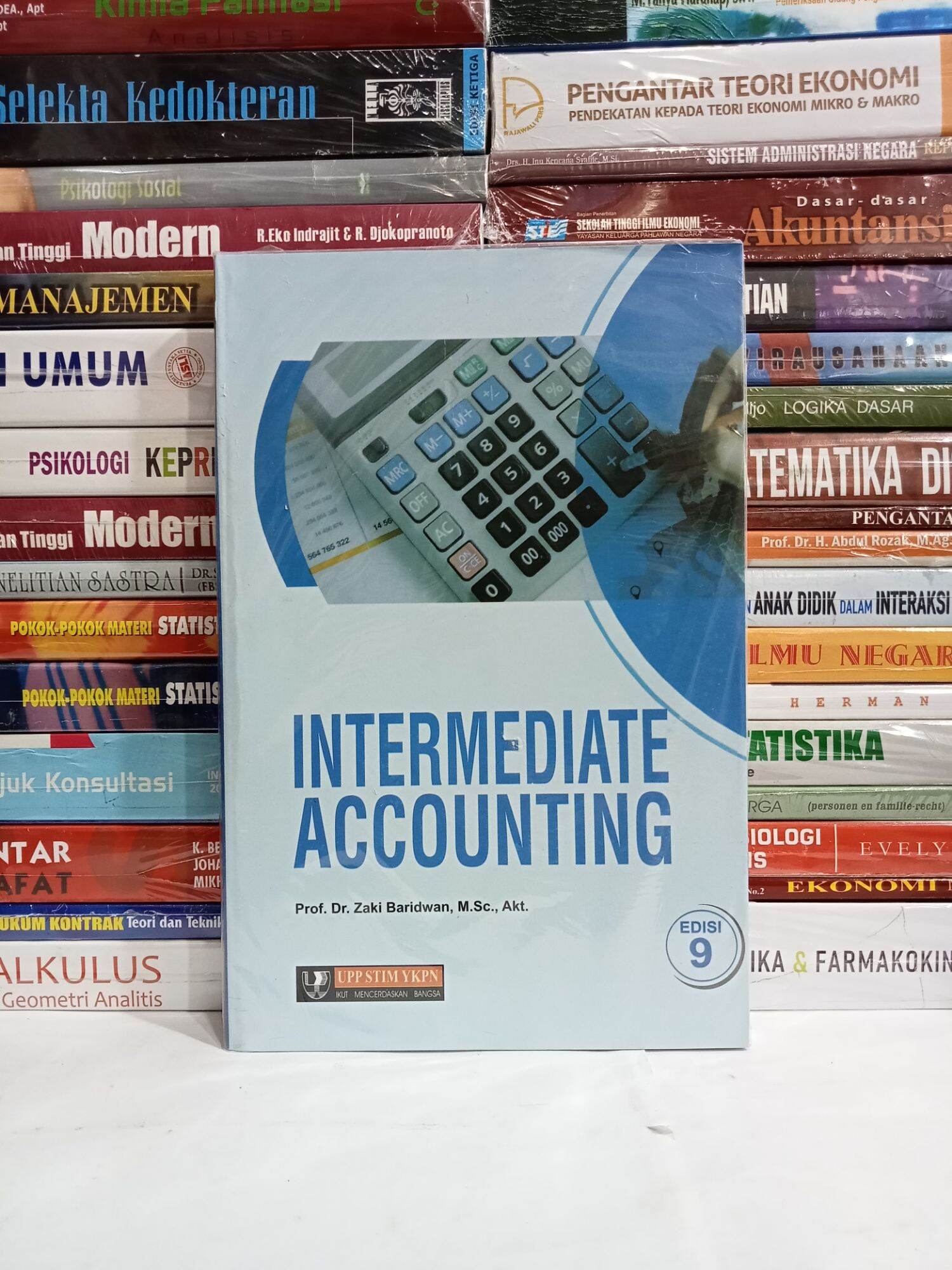 Buku Intermediate Accounting Edisi 9 - Dr. Zaki Baridwan | Lazada Indonesia