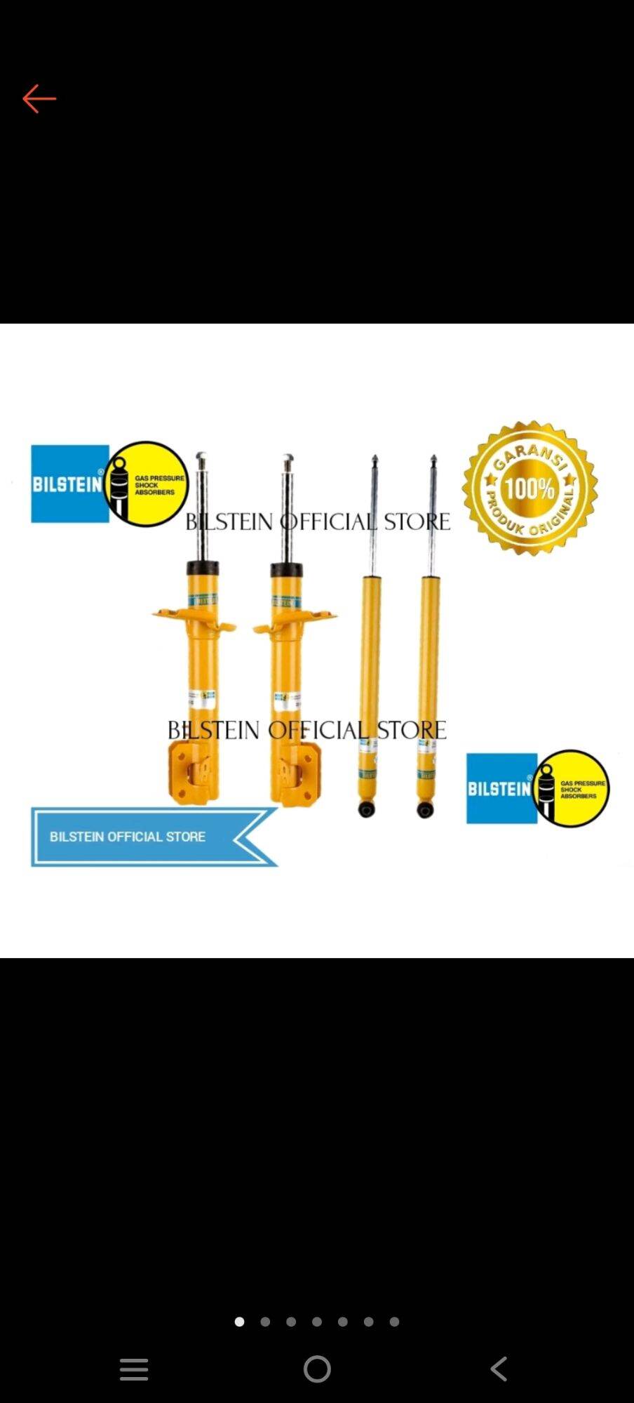 Shockbreaker Ford Ecosport depan belakang merek Bilstein B6 Harga 2,750,000 rupiah*Gratis Ongkir