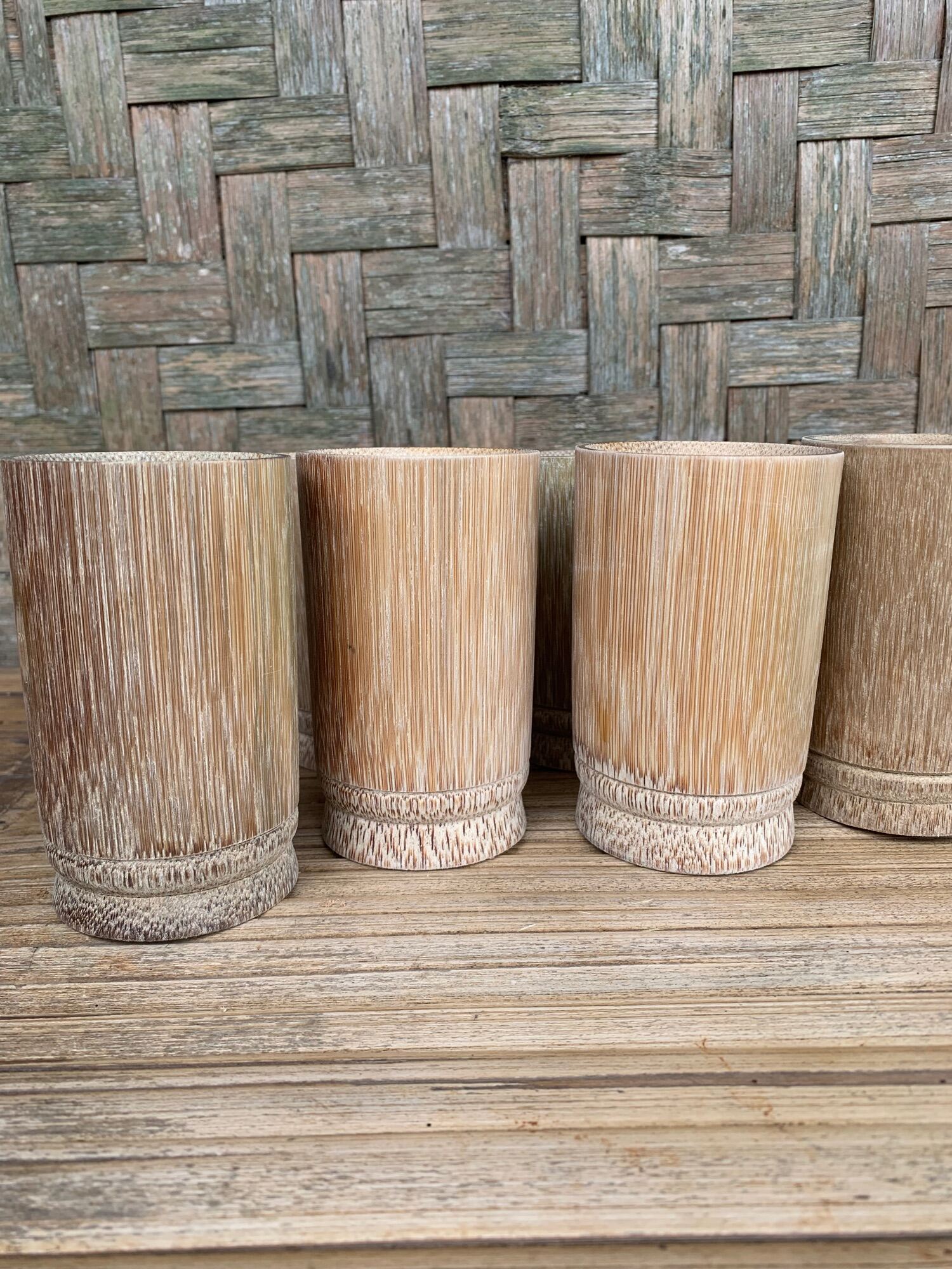 Gelas Bambu Tradisional Lazada Indonesia 3649