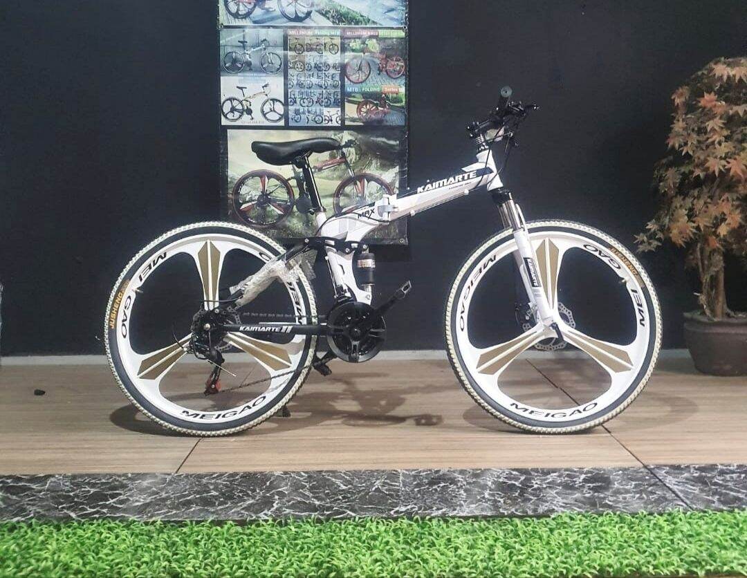Folding Bike Kaimarte Mtb Sepeda Gunung 26 Inch Folding MTB BMW