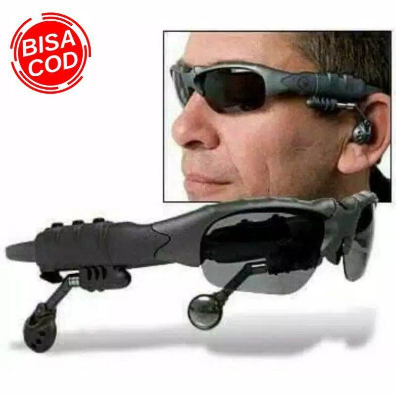 KACAMATA PINTAR MP3 BLUETOOTH MUSIK ORGINAL BISA BUAT TELEPON DAN