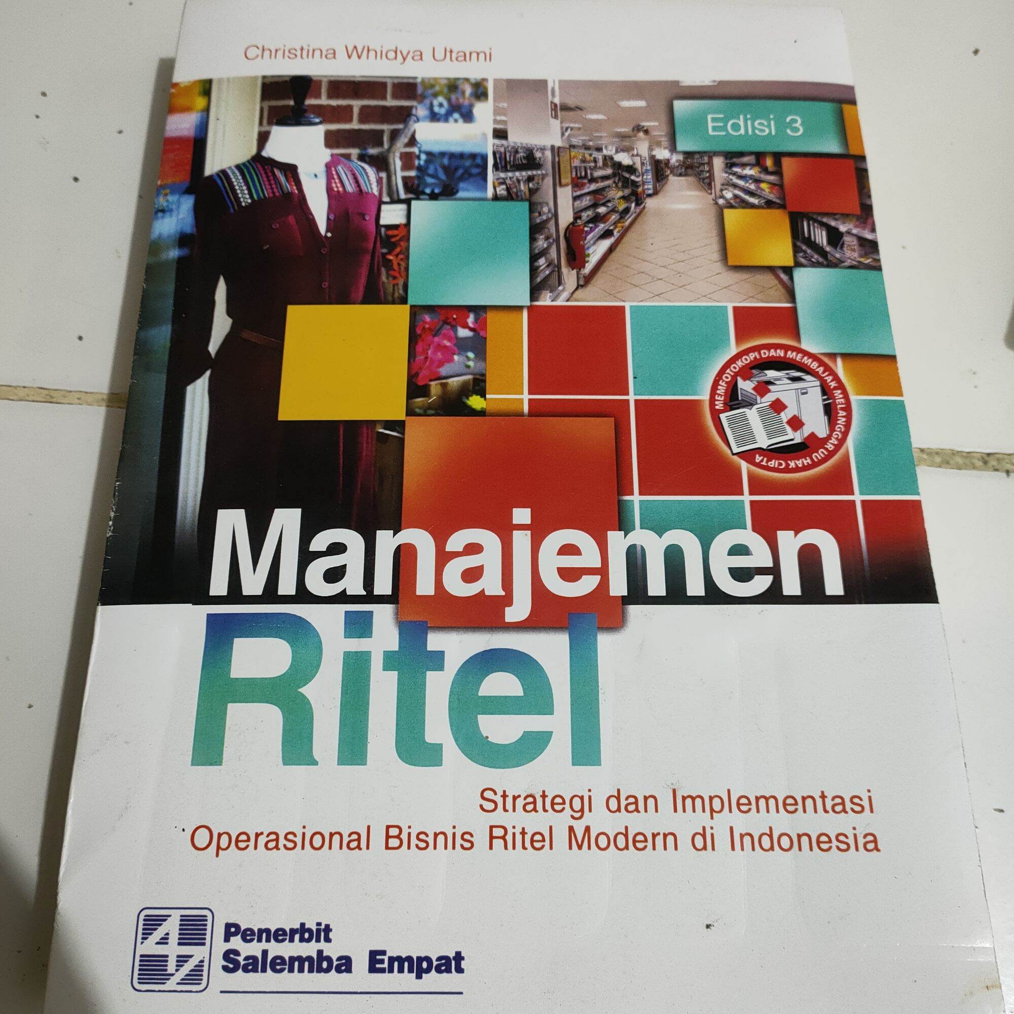 Buku Murah Manajemen Ritel Strategis Dan Implementasi Operasional Bisnis Ritel Modern Di 