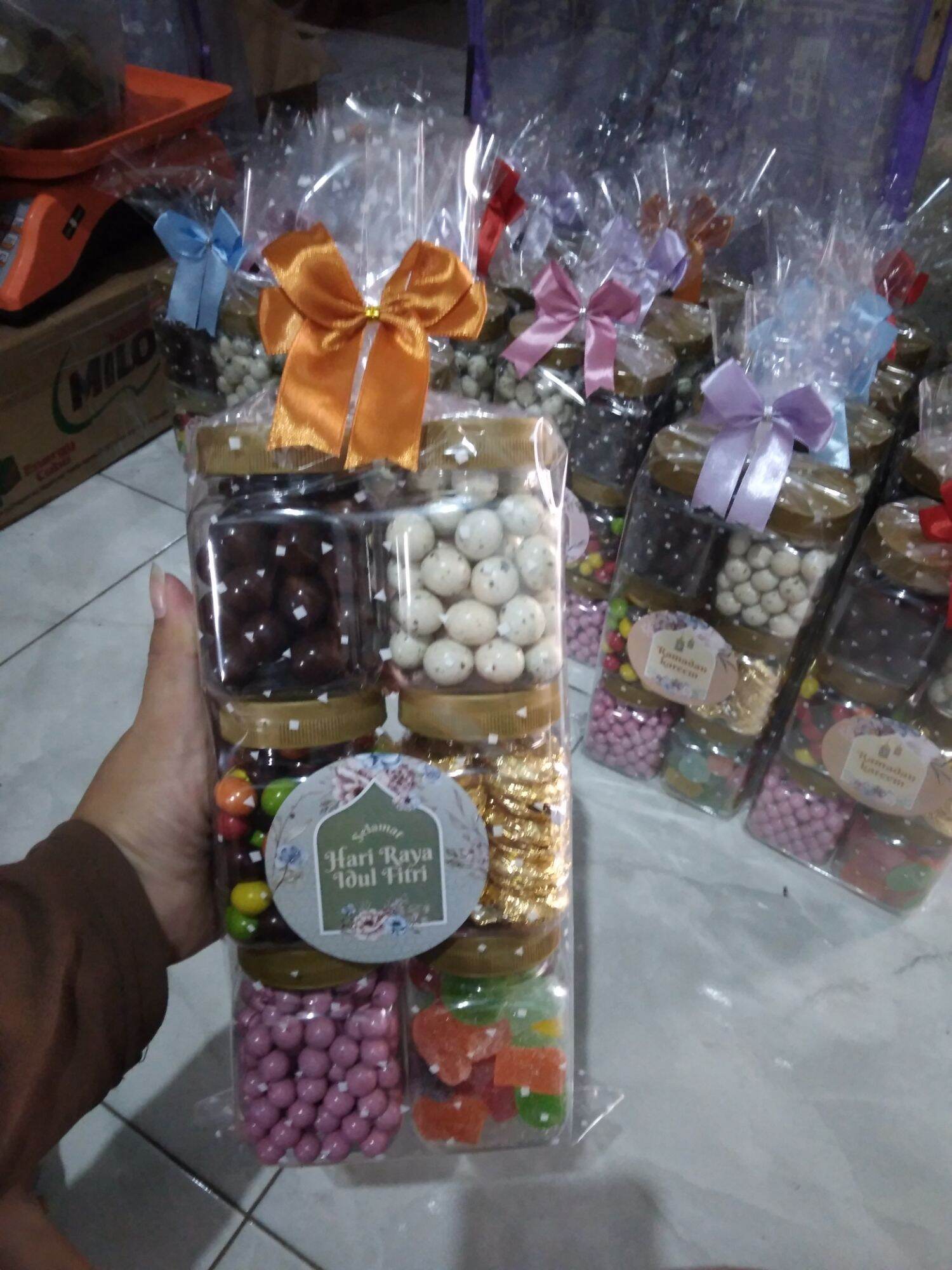 Parsel Lebaran Coklat Lagie 6 Toples