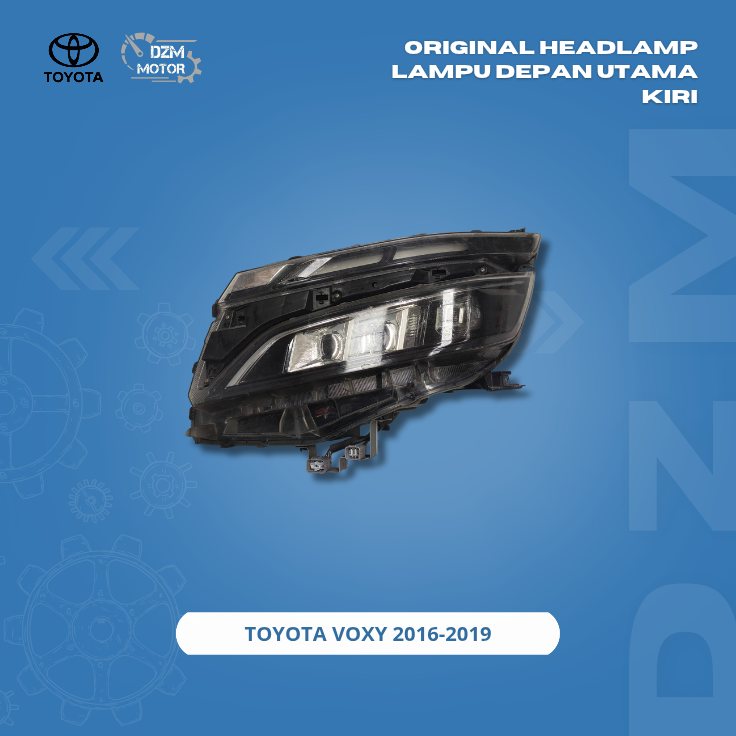 Original Headlamp Lampu Depan Utama Kiri Toyota Voxy 2016 2017 2018 2019 FullSet LED Harga 2,250,000 rupiah*Gratis Ongkir