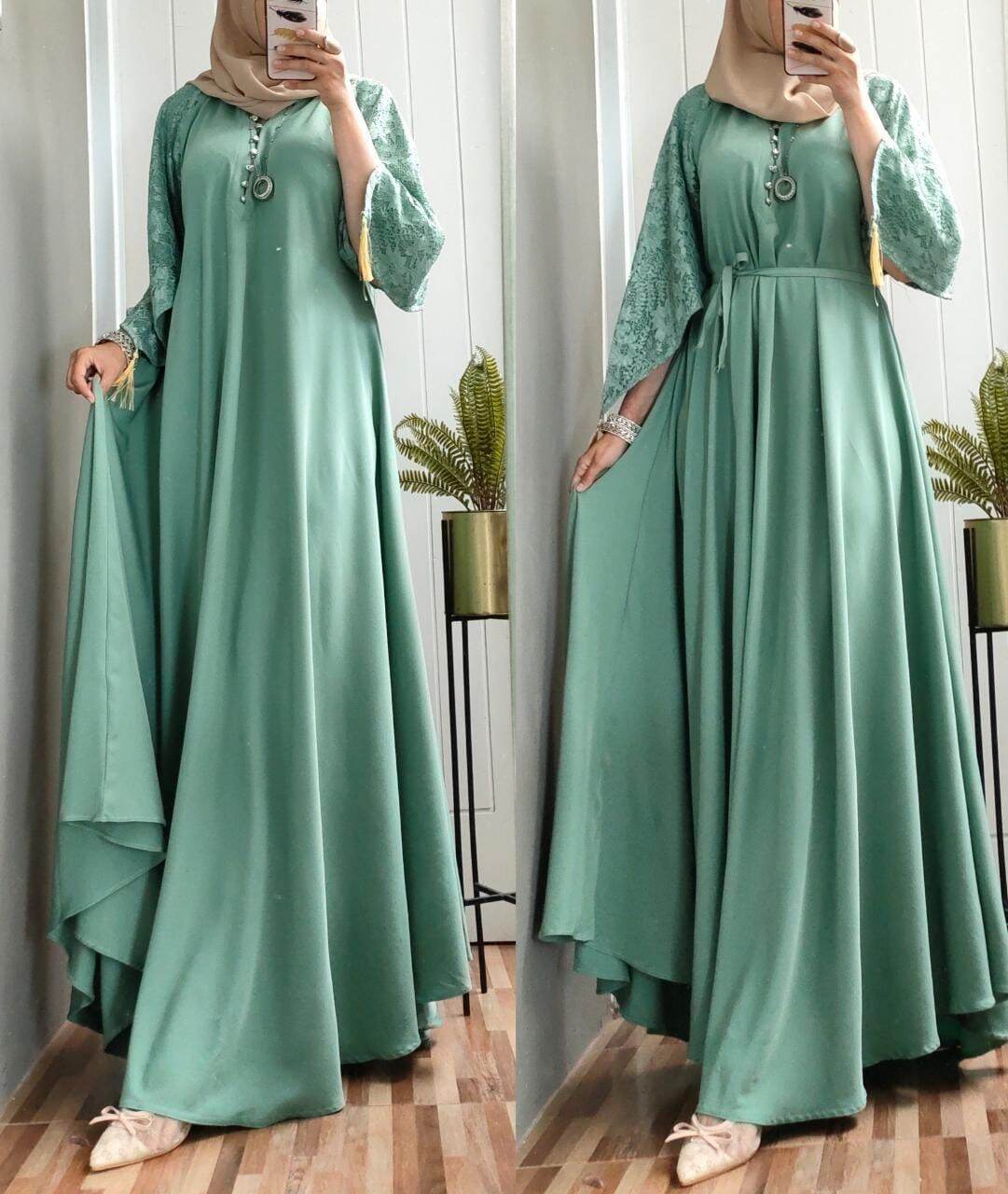 Dress shop hijau mint