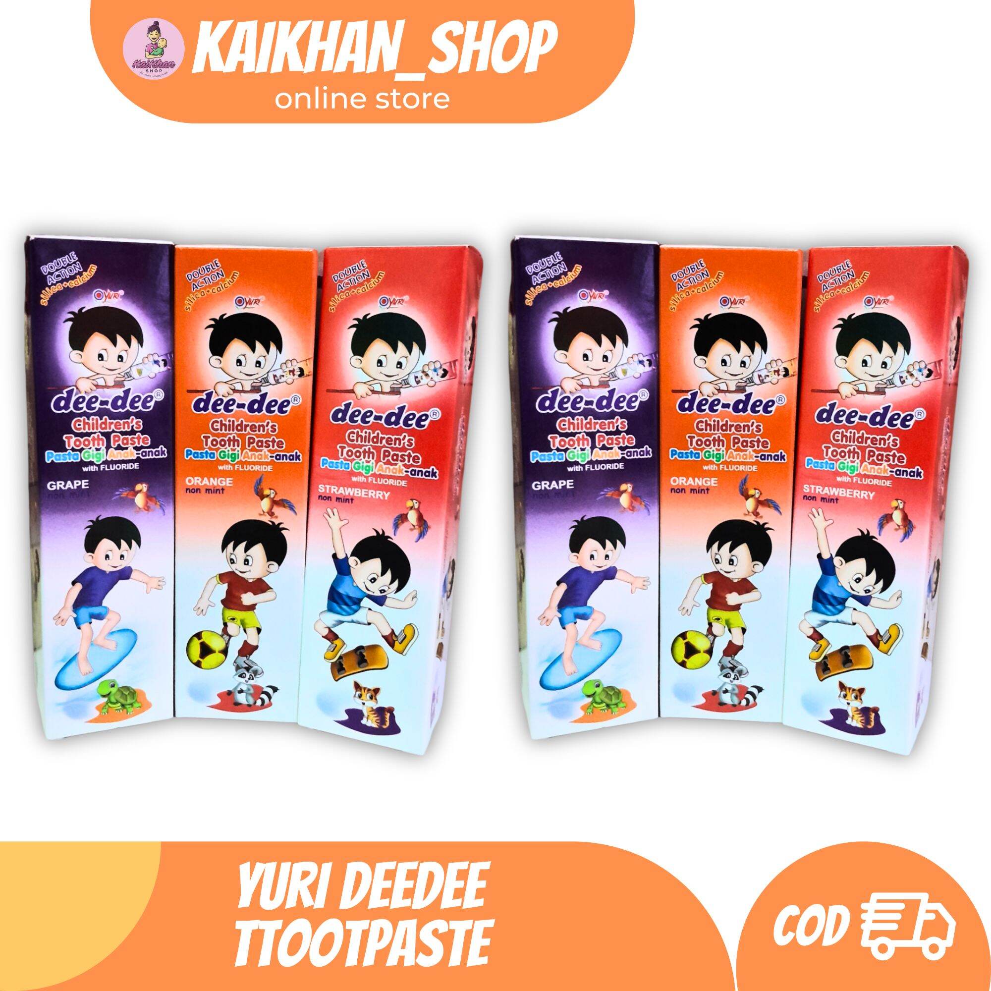 Yuri DeeDee ToothPaste Odol Anak [ 50gram ]