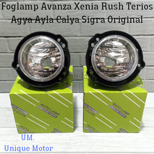 Foglamp Avanza Xenia Rush Terios Agya Ayla Calya Sigra Original Harga  110,000 Ringgit*Penghantaran Percuma