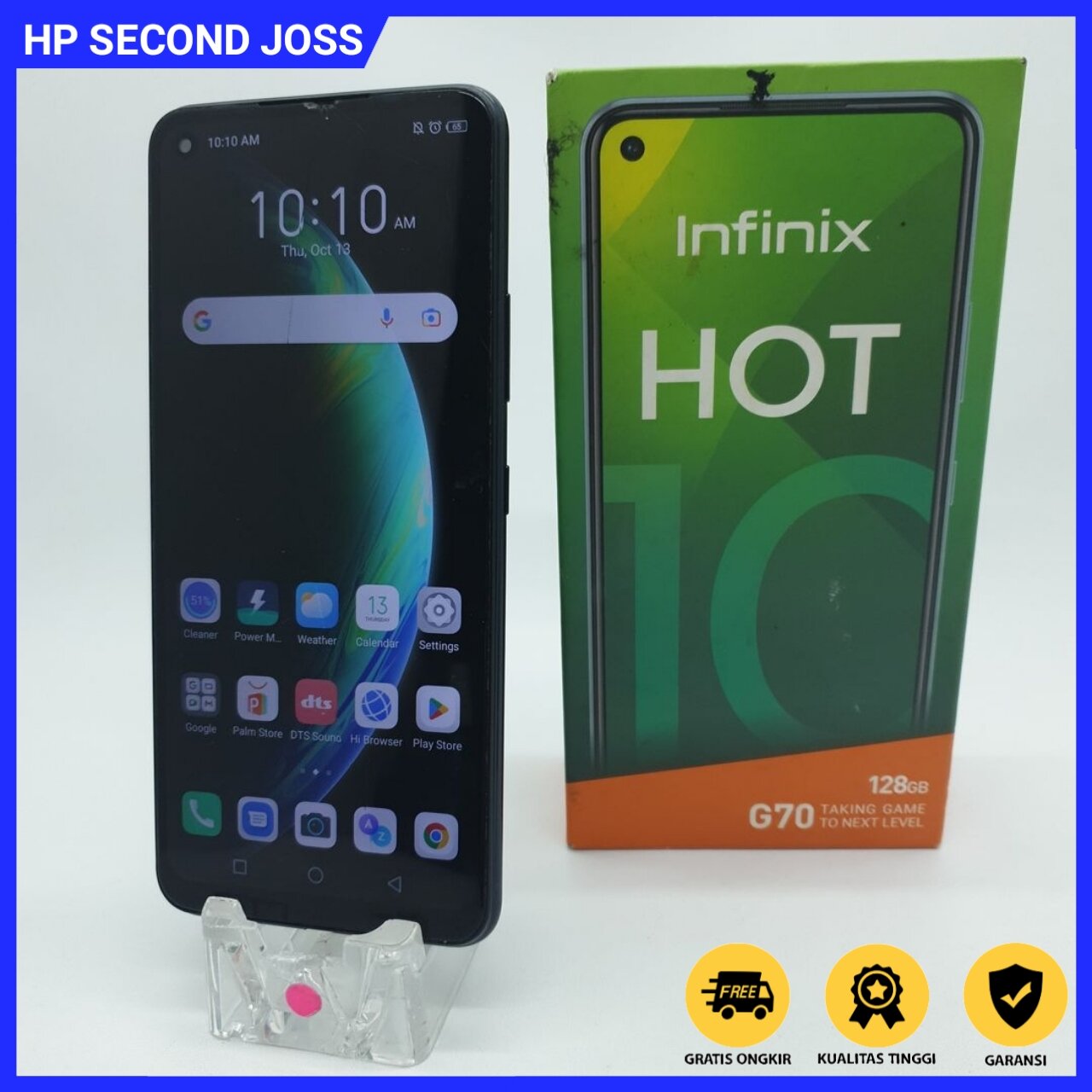 hp second infinix hot 10 play