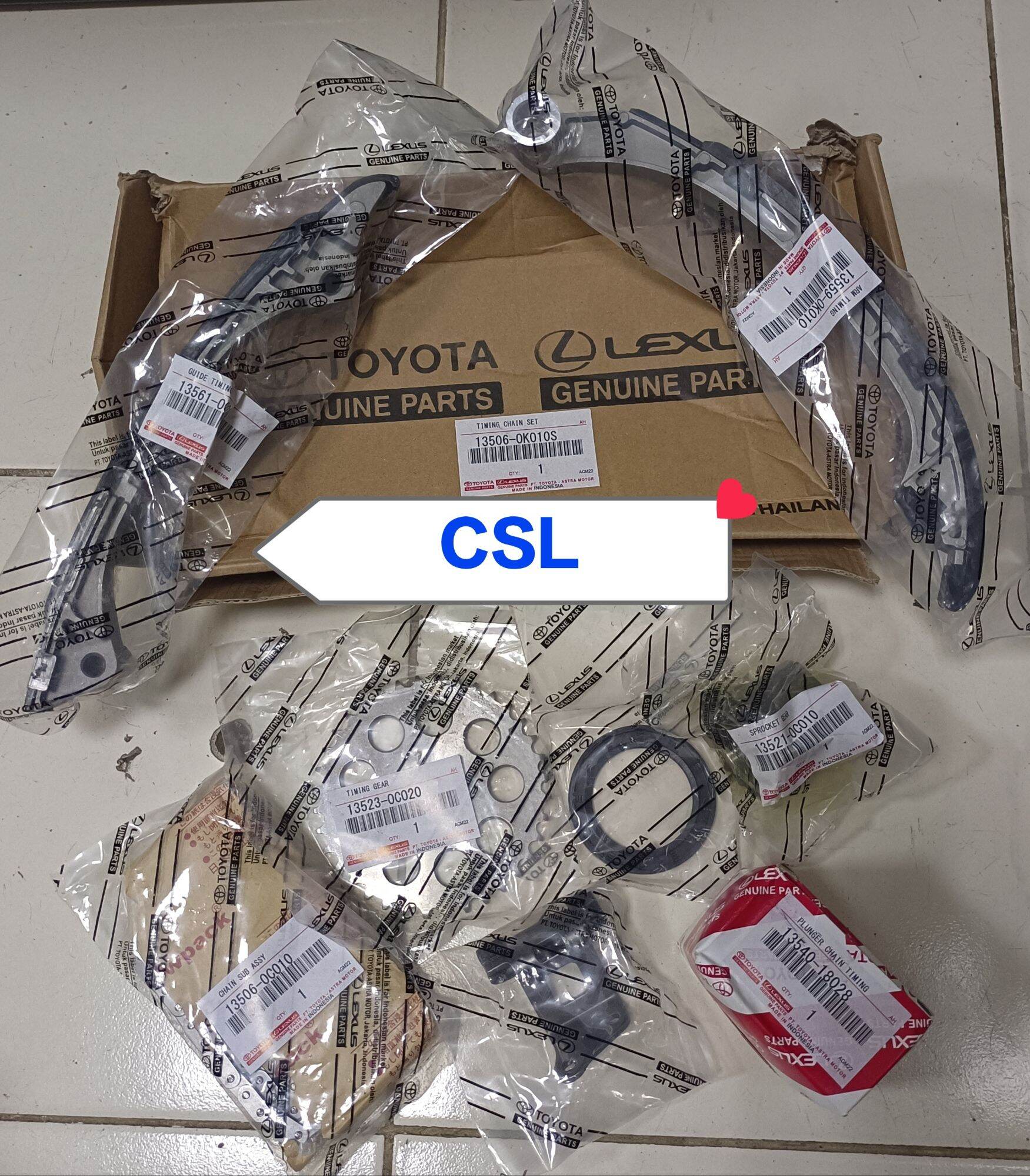 CHAIN SETINNOVA HILUX RANTAI SET 13506-OK010 Harga 500,000 rupiah*Gratis Ongkir