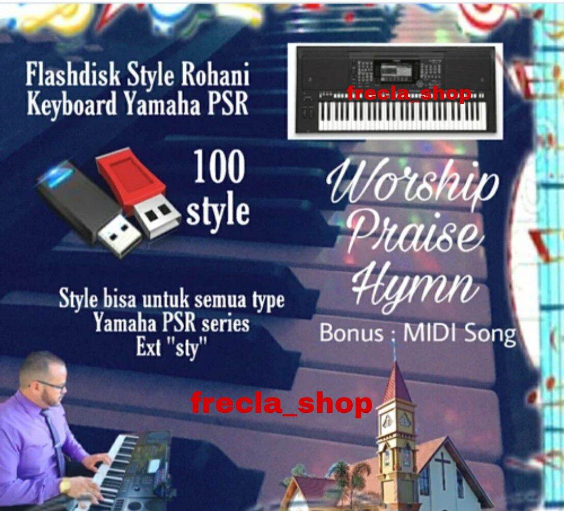 style lagu rohani yamaha psr