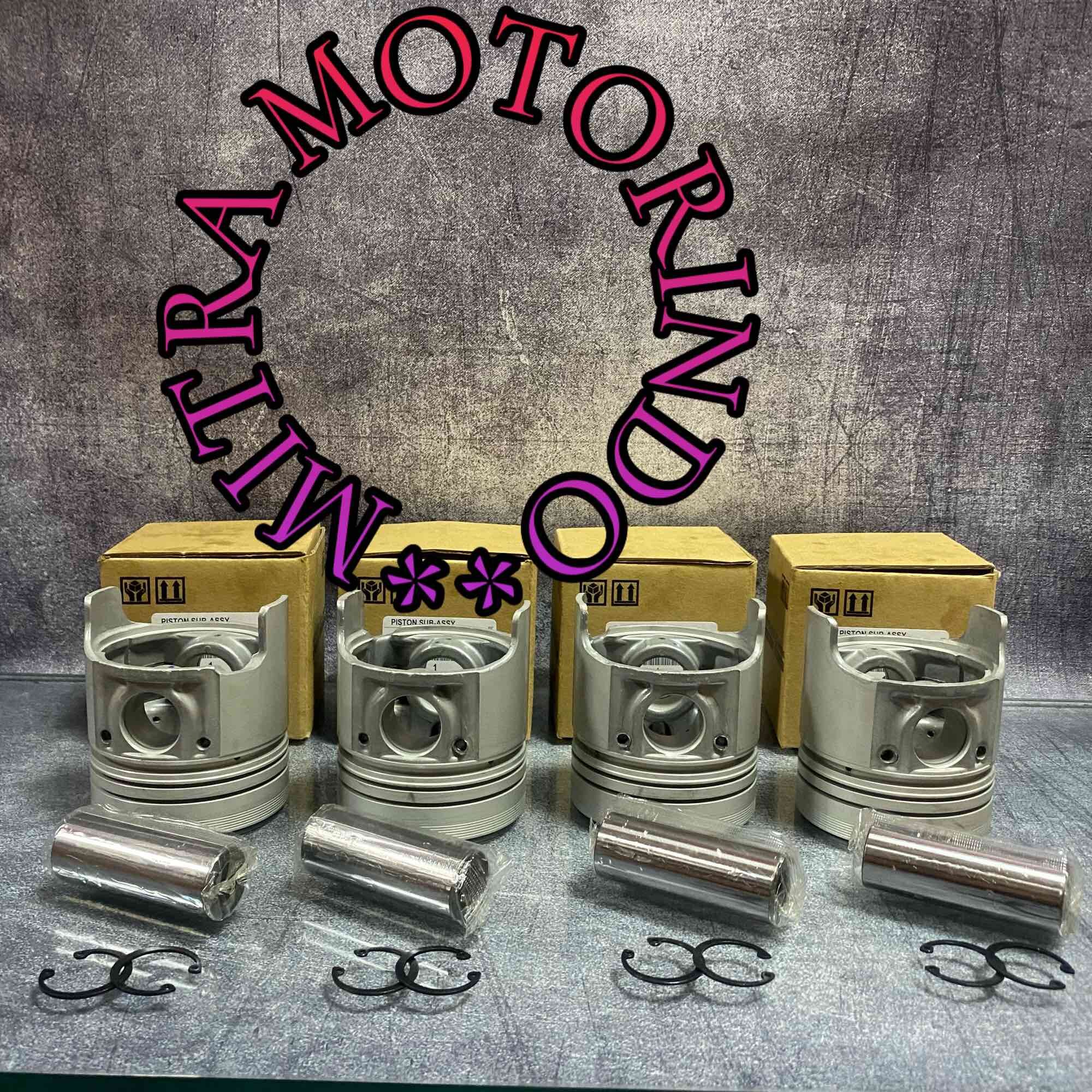 Piston Assy/Seher 1Set Toyota Hiace Diesel LH11 1Set 4Pcs 13101-54021 Harga 1,258,000 rupiah*Gratis Ongkir