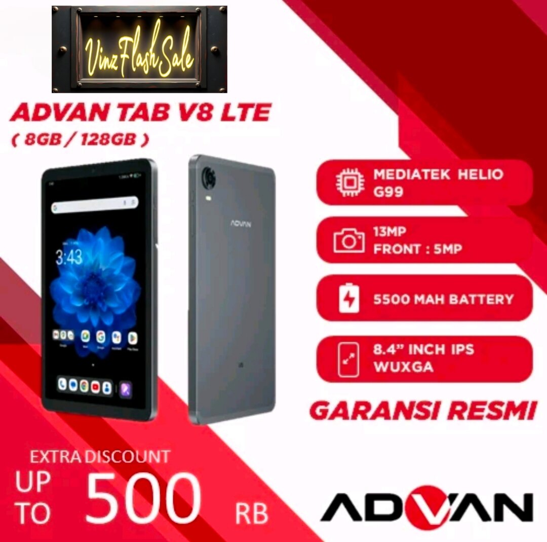 Advan V8 new official seal Harga  1,997,000 Ringgit*Penghantaran Percuma