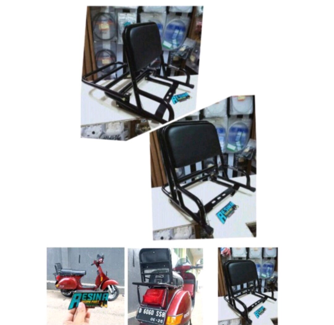 backrack rak belakang vespa super sprint px excel model gabriel