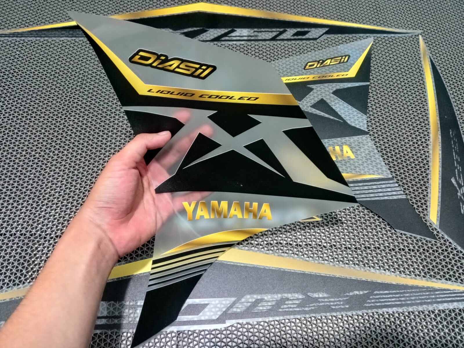 Striping Transparan Yamaha Mx King Exciter Lazada Indonesia