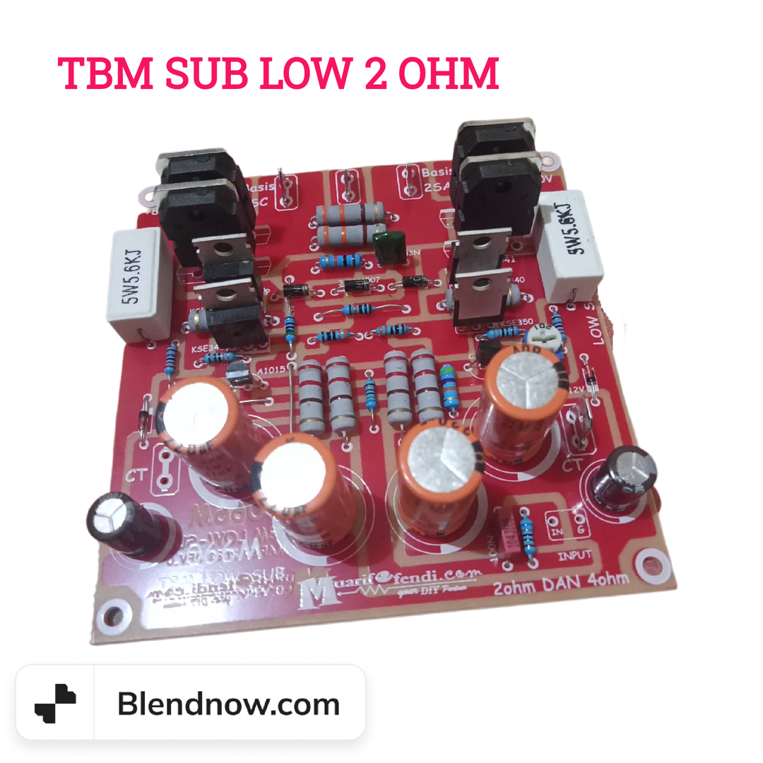 POWER DRIVER TBM SUB LOW 2 OHM AMPLI Lazada Indonesia