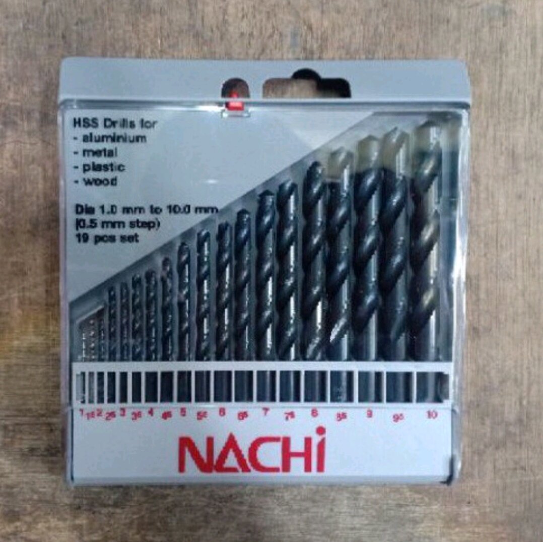 NACHI Drills 110 millimeters Sets of 19 (/ 1 set) Lazada Indonesia