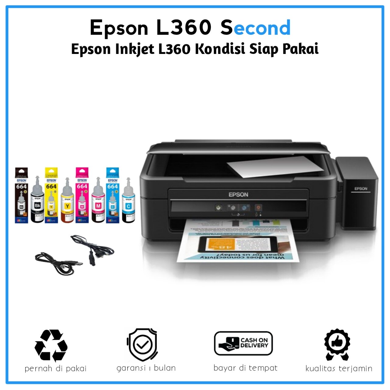 Printer Epson L360 Scancopyprint Lazada Indonesia 4507