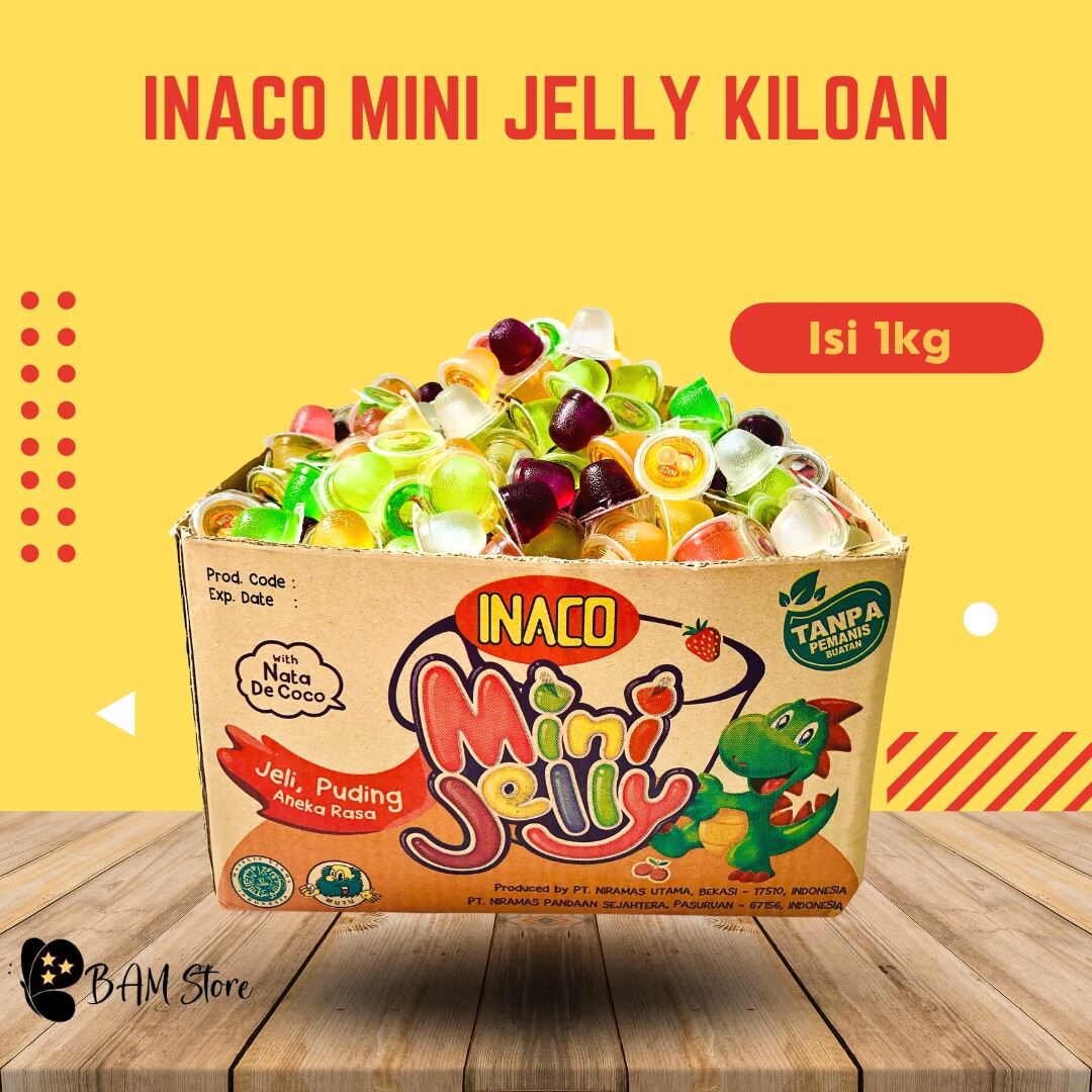 INACO Jelly Kiloan Murah 1KG Agar Agar Inaco Kiloan Lazada Indonesia