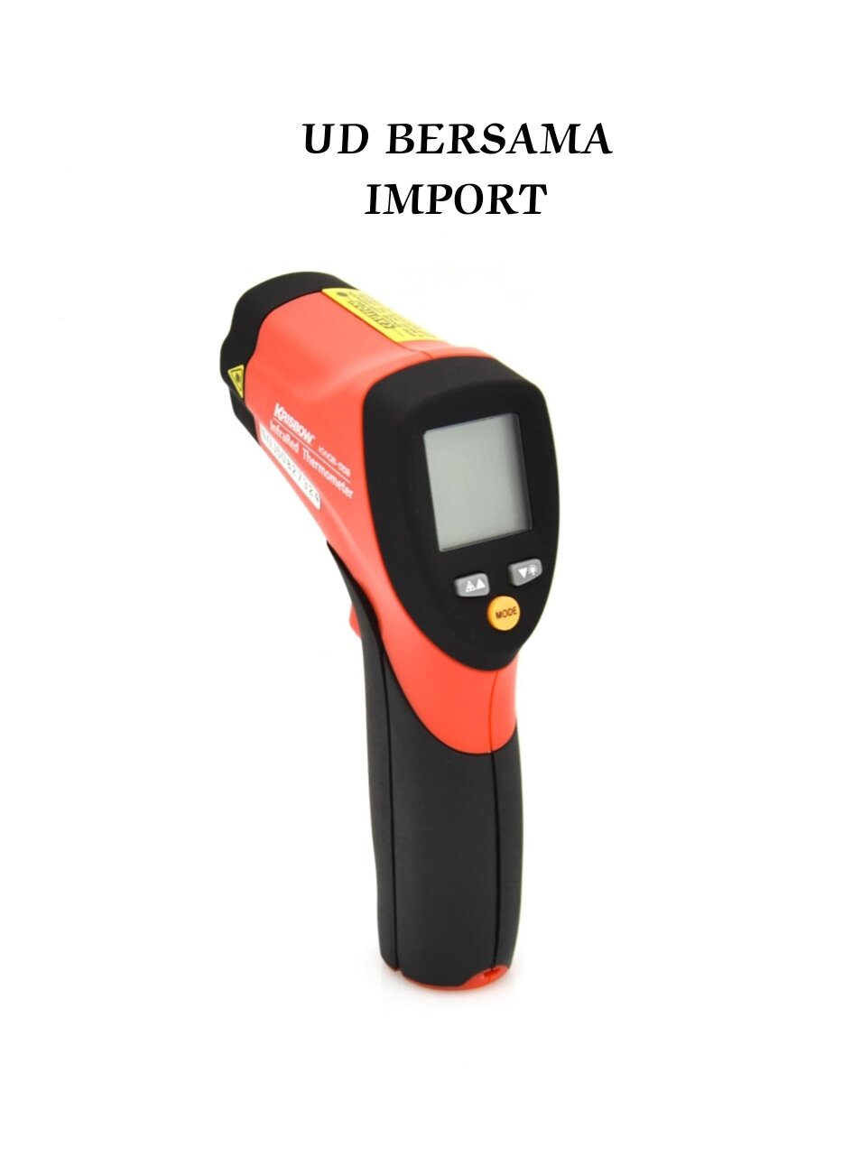 KRISBOW Alat Ukur Termometer InfraMerah 2 Laser/Termometer Ruangan