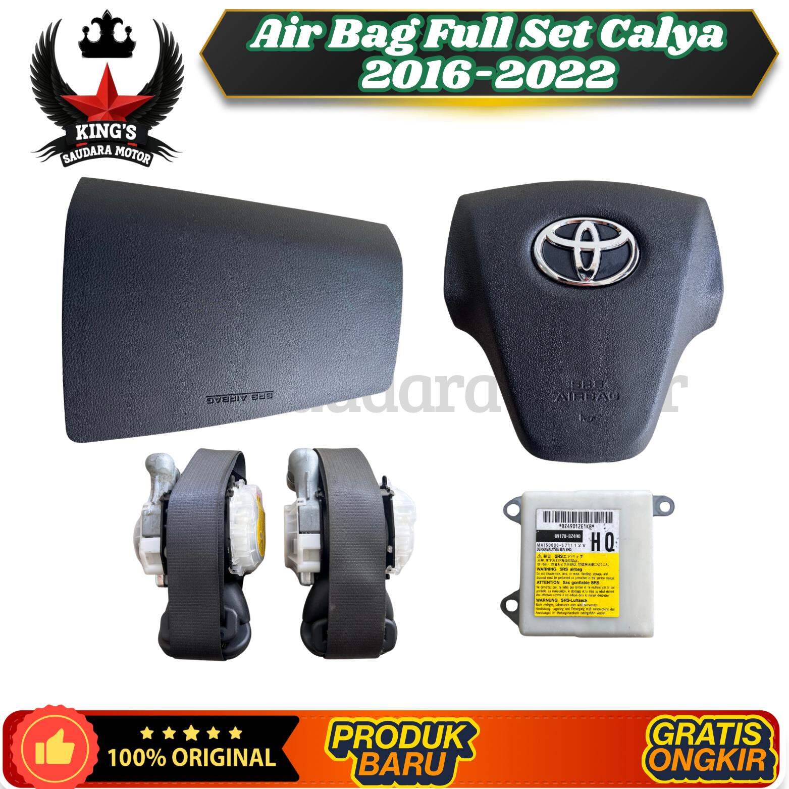 Air Bag Full Set Calya 2016-2020 Best Seller Termurah Harga 3,750,000 rupiah*Gratis Ongkir
