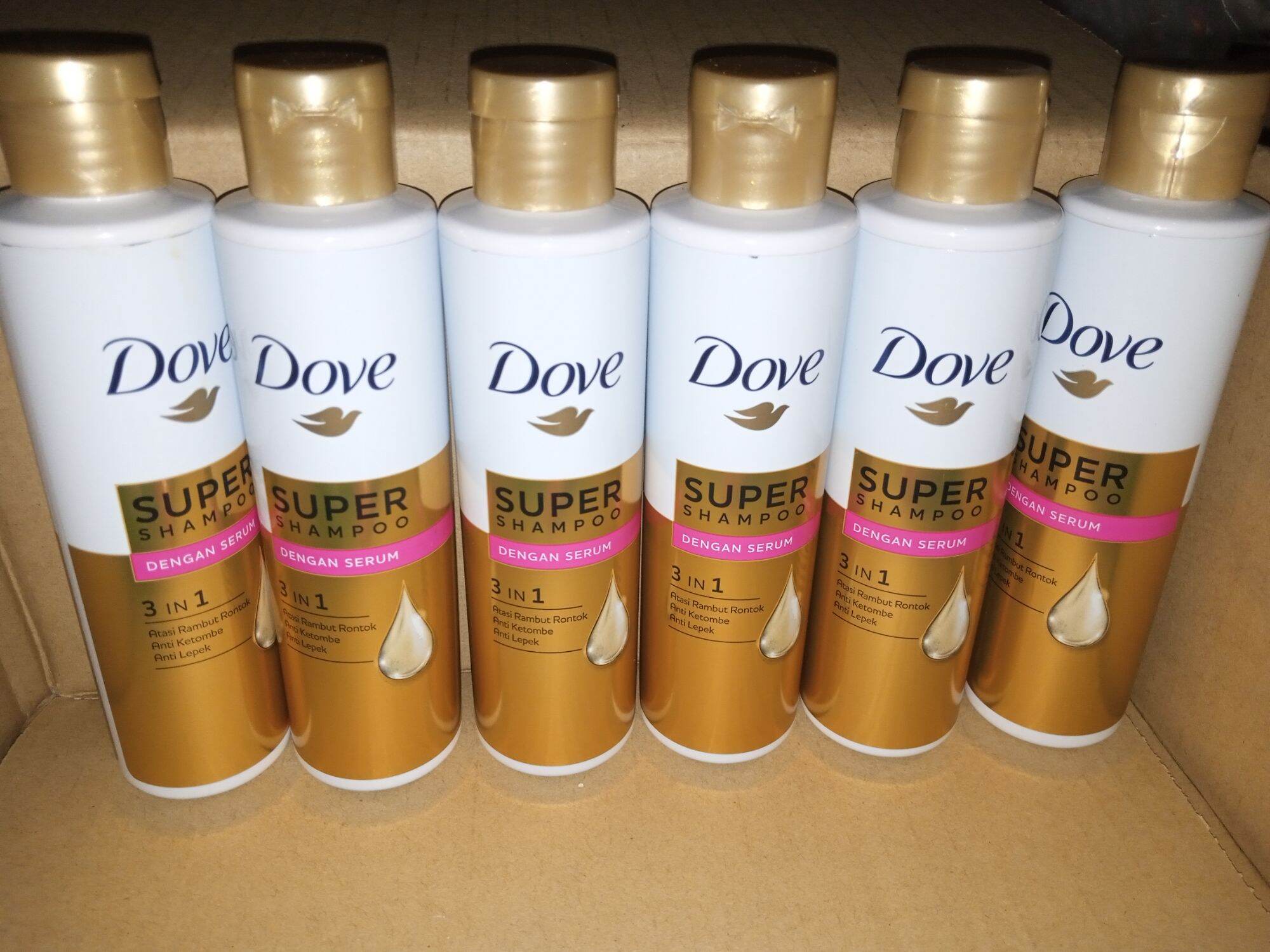 Dove Super Shampoo dengan Serum 125ml Lazada Indonesia