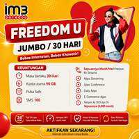 Paket Data Indosat Freedom Unlimited Apps