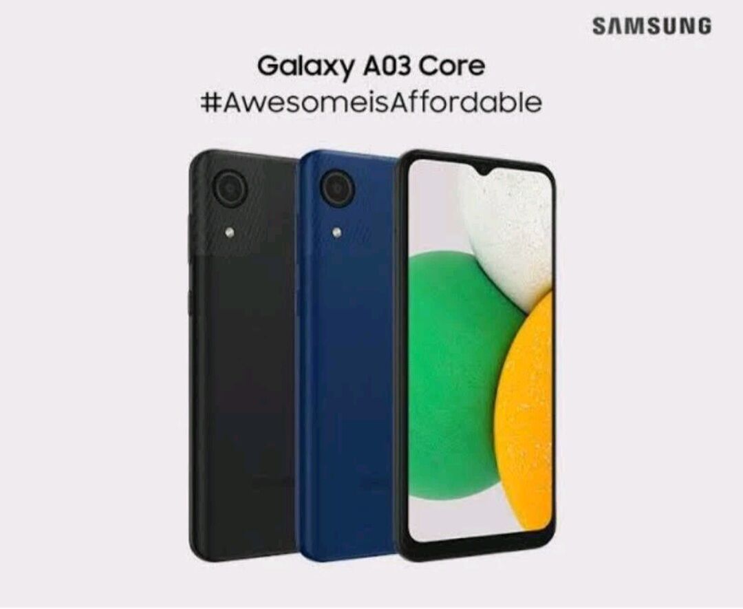SAMSUNG GALAXY A03 CORE Harga 1,300,000 rupiah*Gratis Ongkir