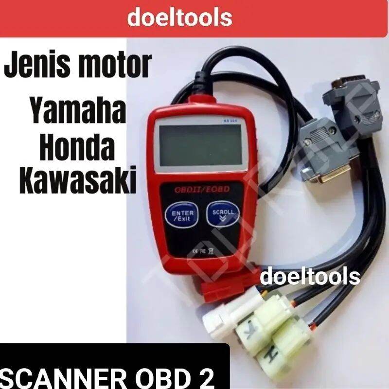 Alat SCANNER Motor Injeksi SCANNER OBD 2 MOTOR INJEKSI VERSI DIGITAL ...