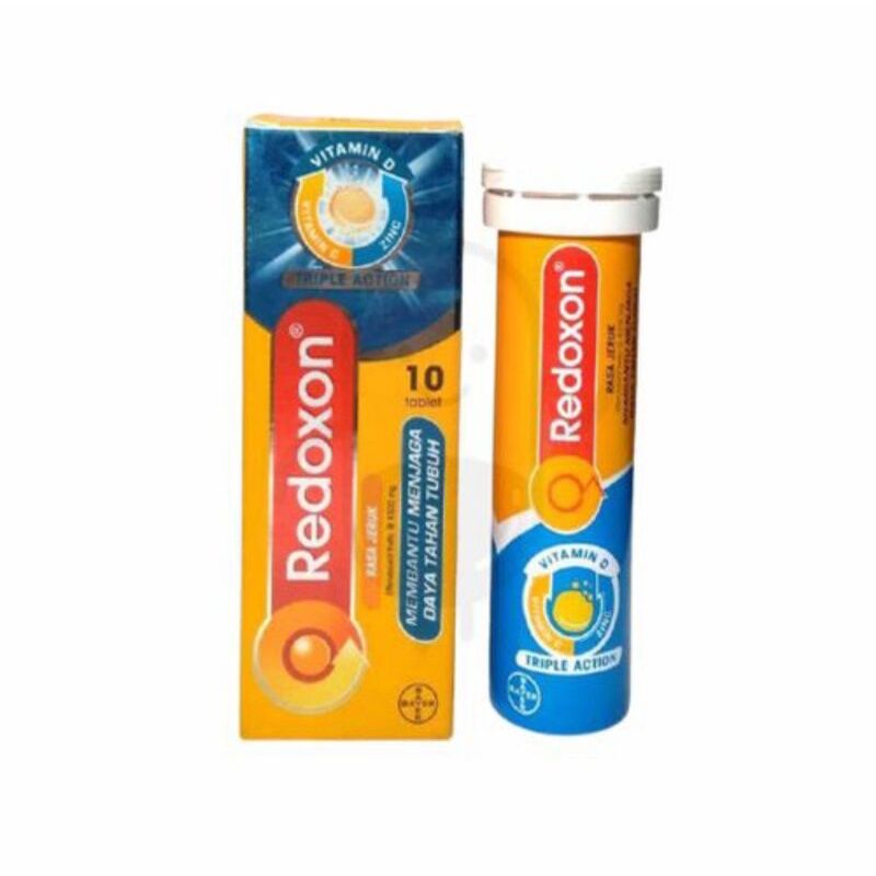 redoxon triple action isi 10 tablet vitamin C dan zinc vitamin C effervescent multivitamin