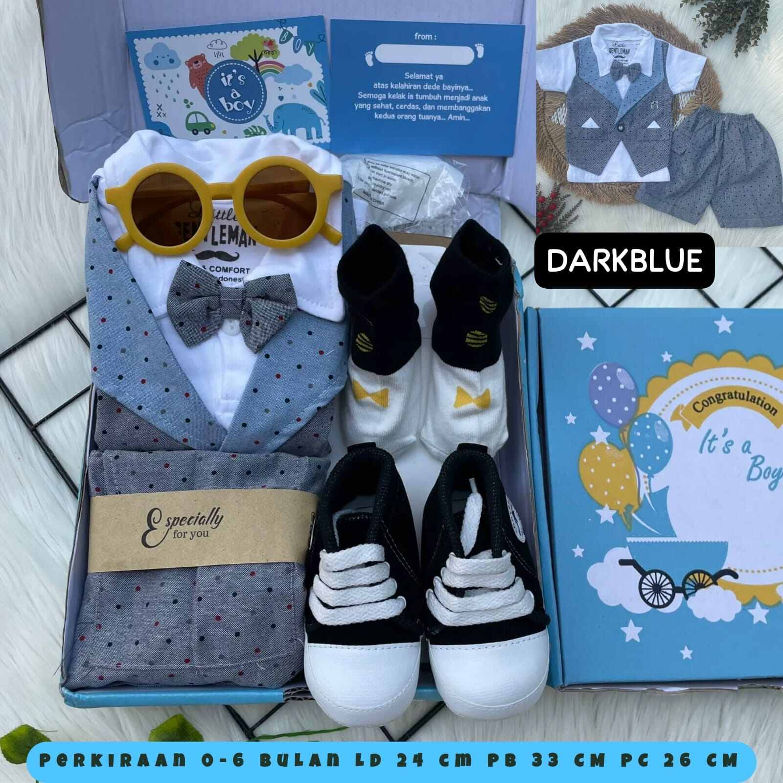 Hampers bayi / Set paket kado newborn / Hadiah lahiran baby boy