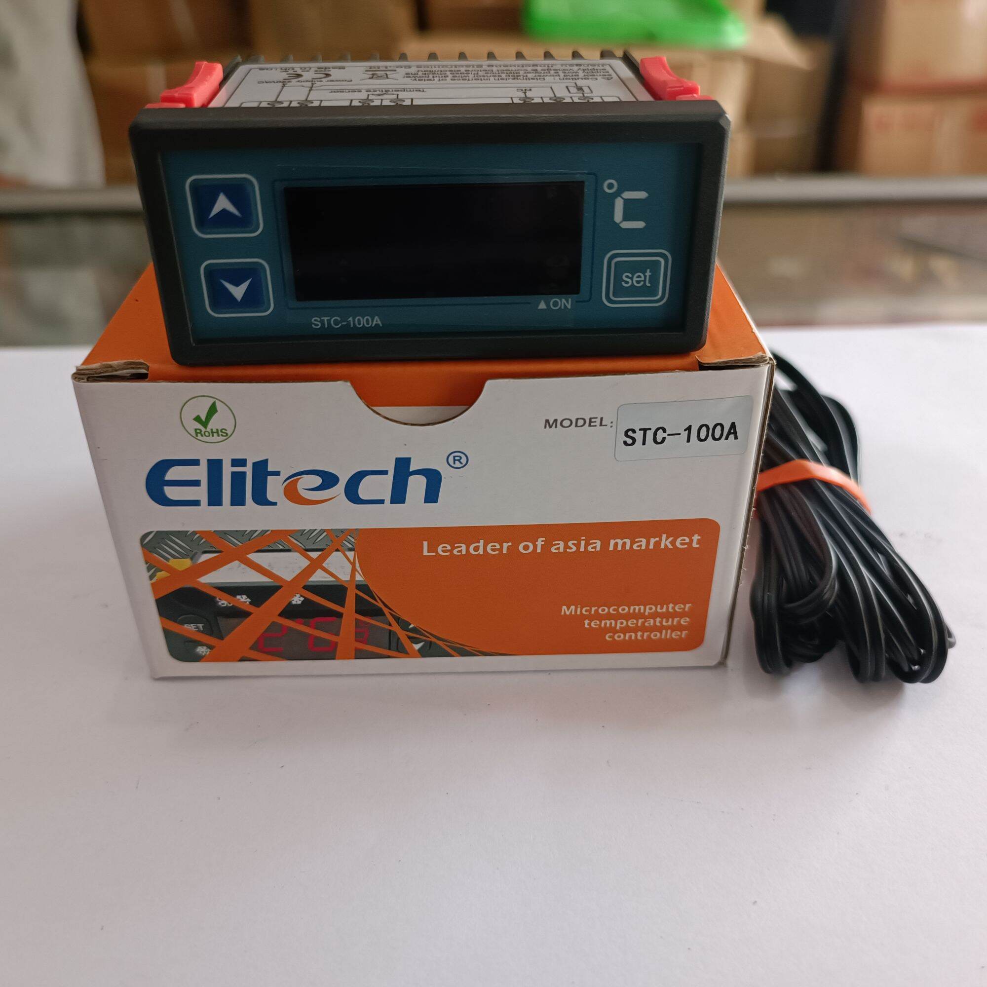temperature controller / thermostat digital elitech STC100A Lazada