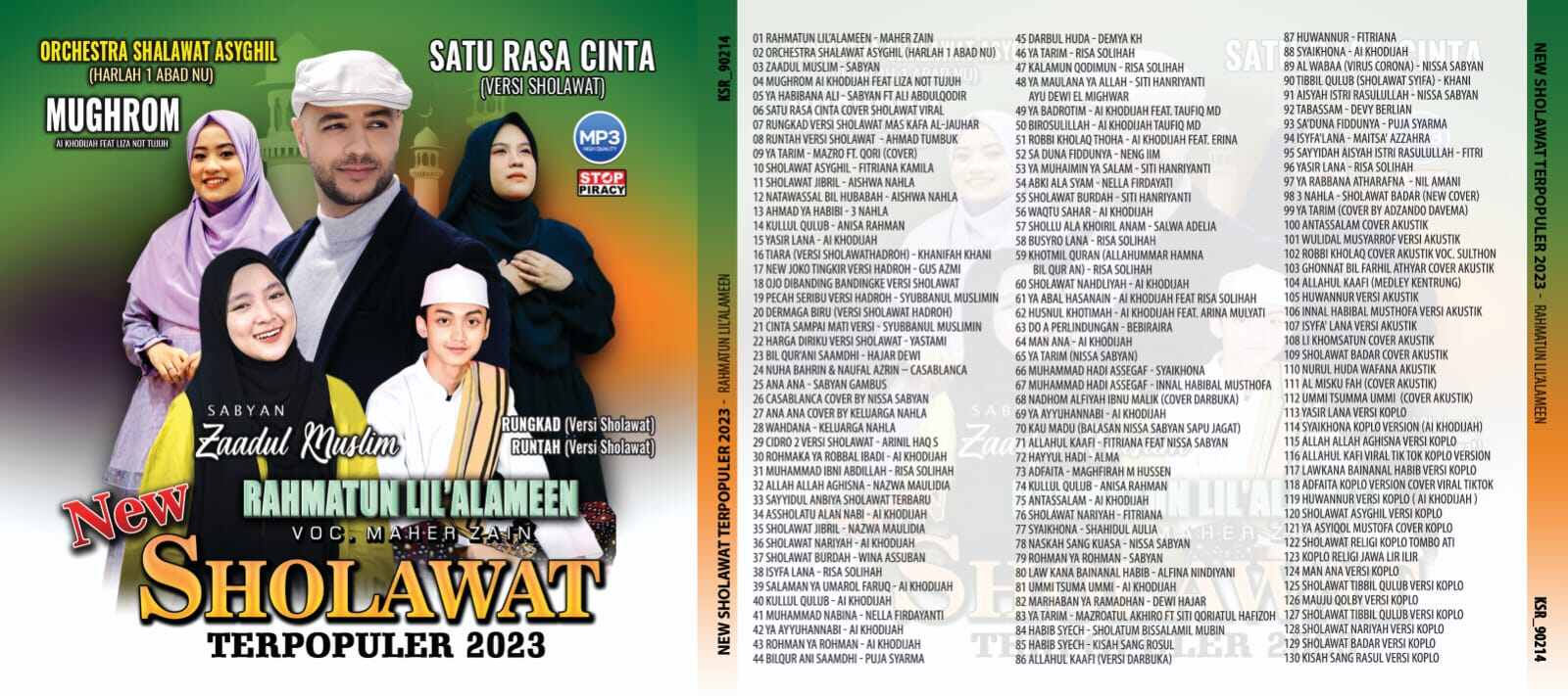 KASET LAGU MP3 NEW SHOLAWAT TERPOPULER 2023 | Lazada Indonesia
