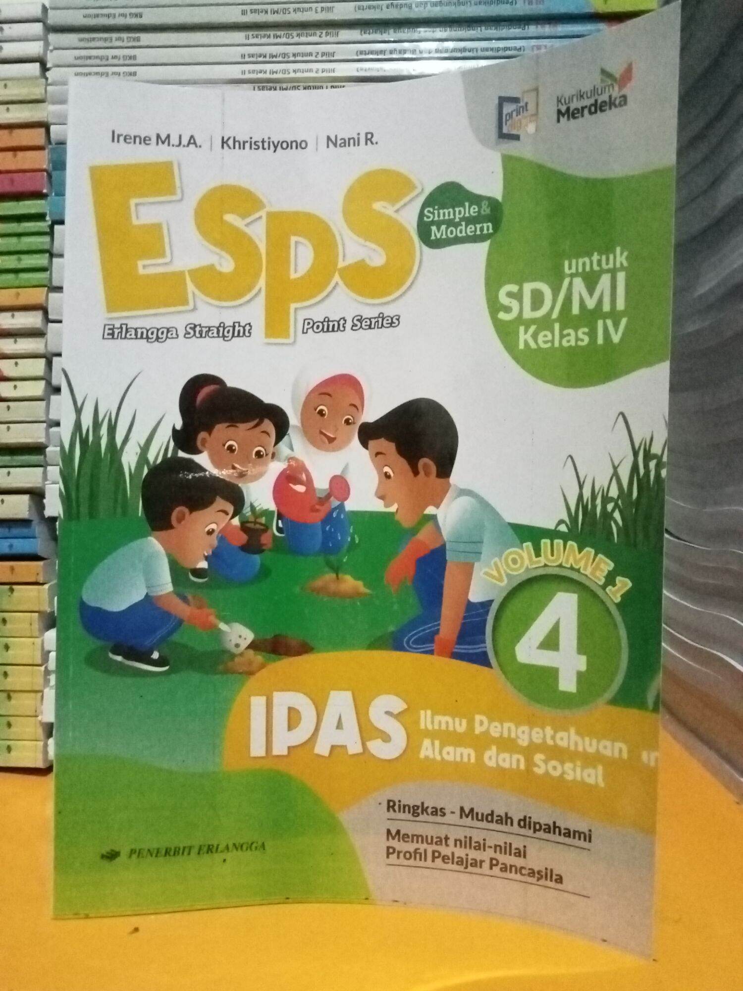ESPS IPAS ilmu pengetahuan alam dan sosial volume 1 untuk SD MI kelas 4 ...