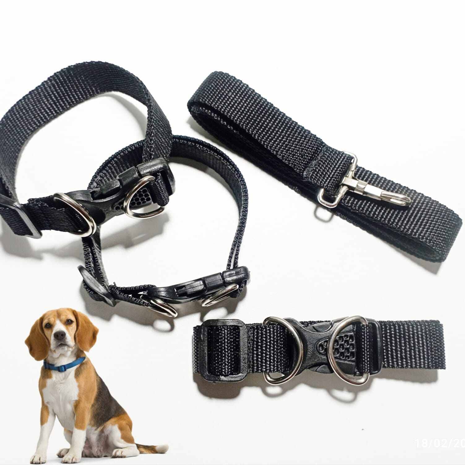 KALUNG KUCING+TALI TUNTUN HARNESS KUCING ANJING MUSANG Lazada