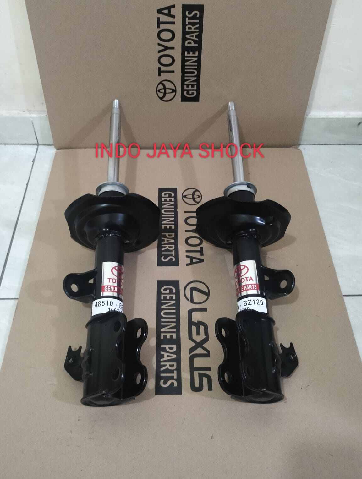 shockbreaker depan all new avanza/xenia/veloz tahun 2012 sampai 2020 original harga sepasang Harga 800,000 rupiah*Gratis Ongkir