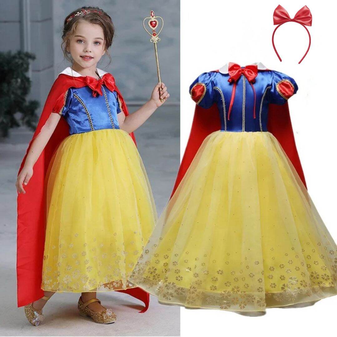 Baju Kostum Anak Princess Snow White Putri Salju | Lazada Indonesia