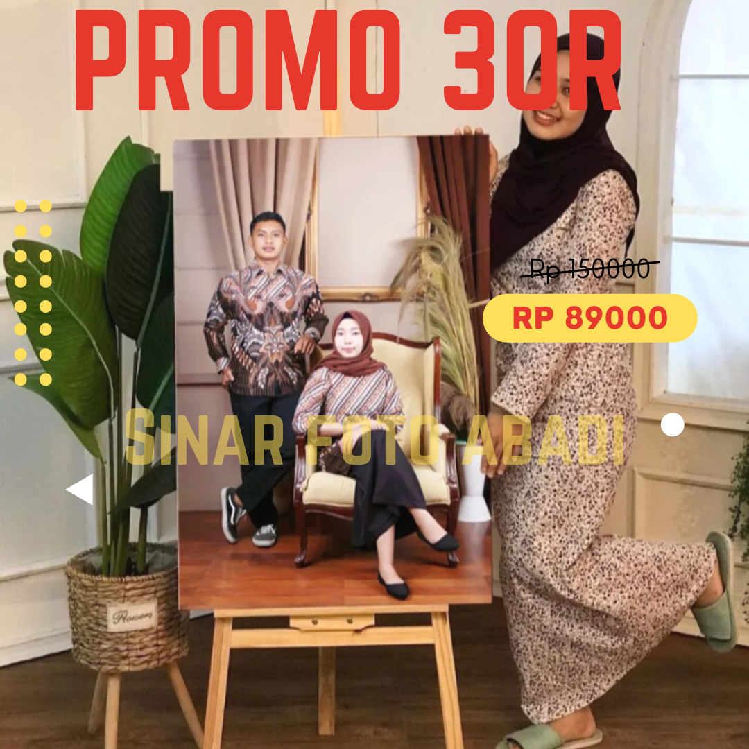 Cetak Foto Jumbo 30r 60x40 Sudah Di Bingkai Cod Lazada Indonesia 5926